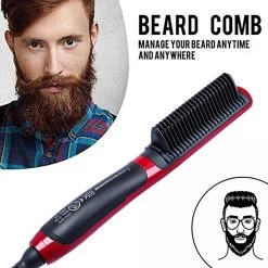 Universal Lisseur De Barbe Multifonctionnel Brosse De Coiffure Outil Ceramique T...