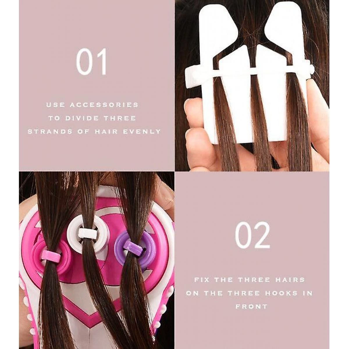 Universal Lot De Cheveux Tricotés électriques En 3 Pièces Pour Enfants Créat... 5 Universal Lot De Cheveux Tricotés électriques En 3 Pièces Pour Enfants Créat... – Image 3