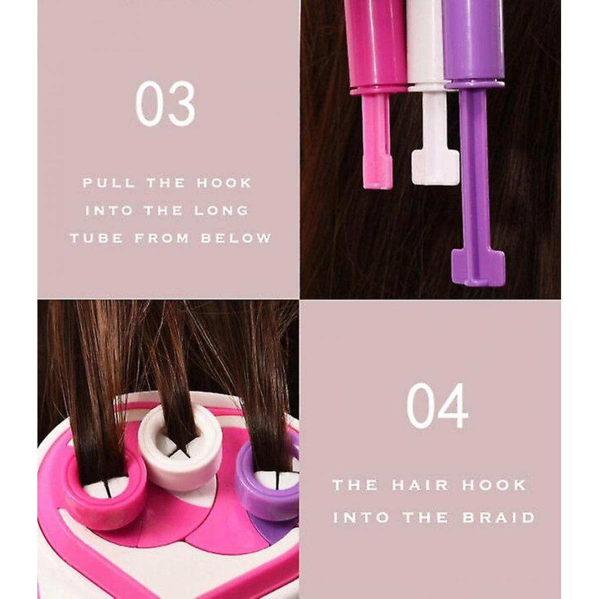 Universal Lot De Cheveux Tricotés électriques En 3 Pièces Pour Enfants Créat... 6 Universal Lot De Cheveux Tricotés électriques En 3 Pièces Pour Enfants Créat... – Image 4