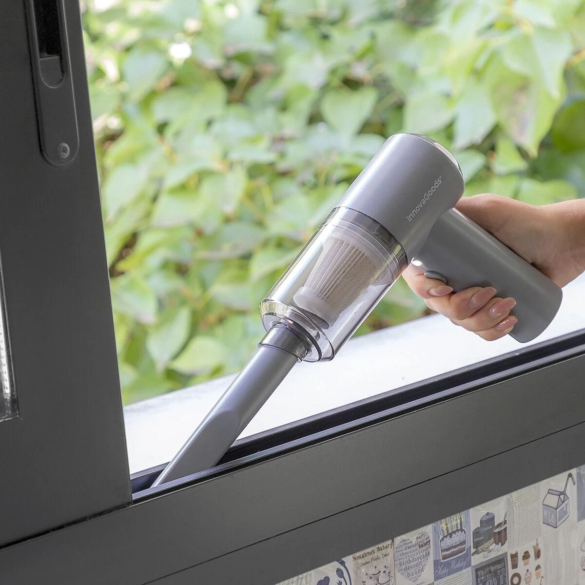 Mini Aspirateur à Main Sans Fil Rechargeable Recuum InnovaGoods 7 Mini Aspirateur à Main Sans Fil Rechargeable Recuum InnovaGoods – Image 5