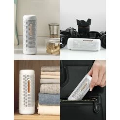 Mini Déshumidificateur D'air, Rechargeable, 20W, Blanc -Électromaison Innovante mini deshumidificateur dair rechargeable 20w blanc 10741178 168624 4 1140x1140