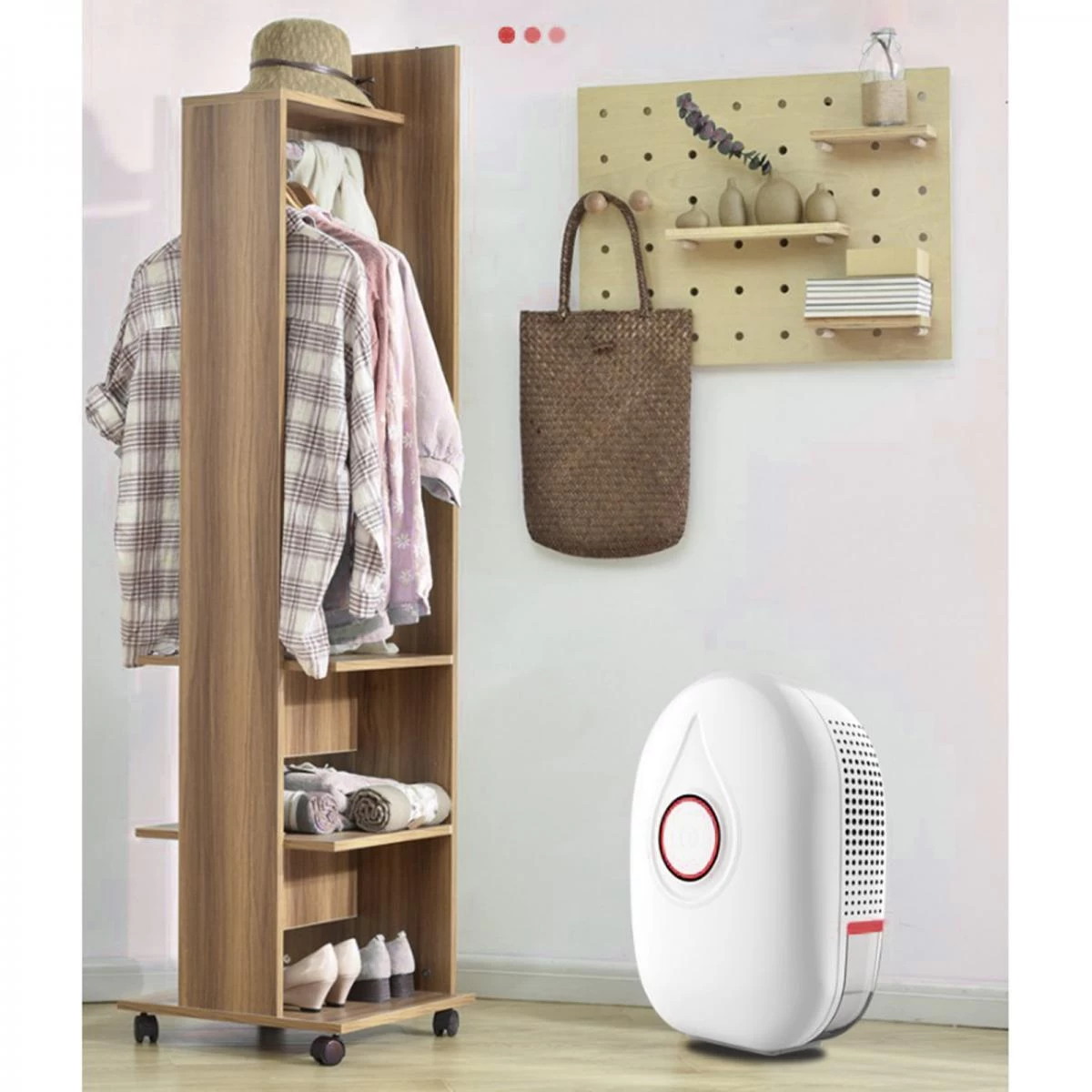 Mini Déshumidificateur Déshumidificateur Domestique à Faible Bruit ... 5 Mini Déshumidificateur Déshumidificateur Domestique à Faible Bruit ... – Image 3