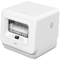 Lave-vaisselle Compact 3 Couverts Avec Réservoir D'eau Pose-libre Bla... -Électromaison Innovante mini lave vaisselle washclean blanc en acier 3 couverts 9338581 24389231 1140x1140