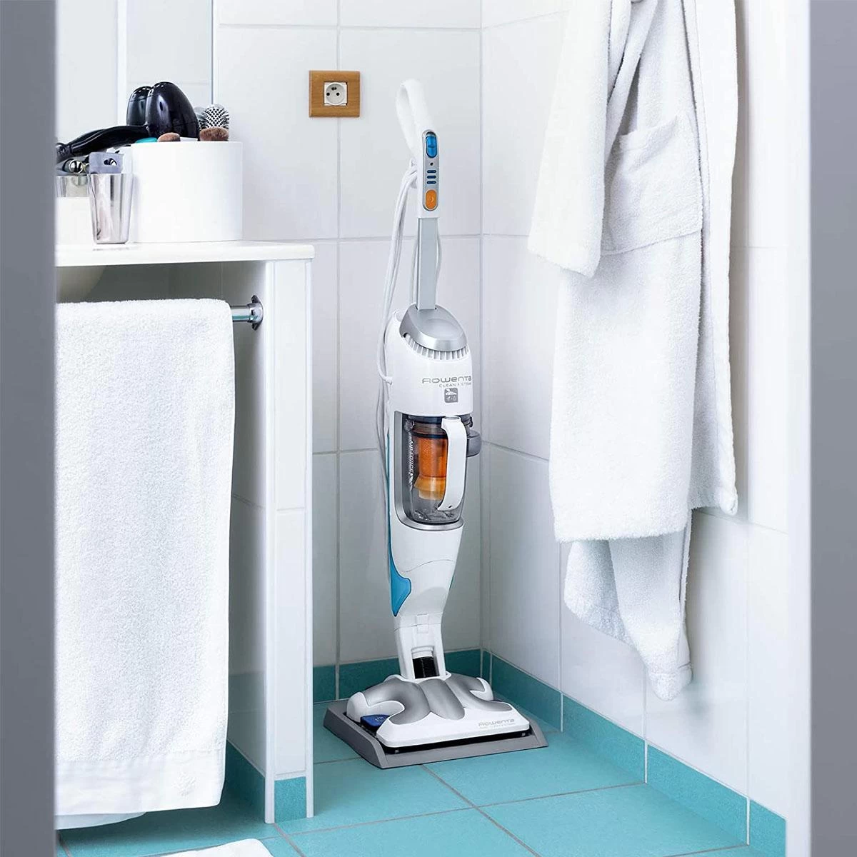 Nettoyeur Vapeur Aspirateur 2en1 1500w - Ry7757wh - ROWENTA 4 Nettoyeur Vapeur Aspirateur 2en1 1500w - Ry7757wh - ROWENTA – Image 2