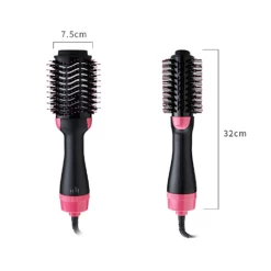 YP Select Mini Travel Curling Hair Brush 2 En 1 Infrarouge Négatif Io... -Électromaison Innovante odmlqea