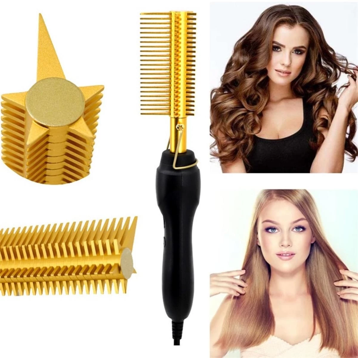 Universal Peigne électrothermique, Lisseur De Cheveux, Boucle Et Ligne Droite 2... 6 Universal Peigne électrothermique, Lisseur De Cheveux, Boucle Et Ligne Droite 2... – Image 4