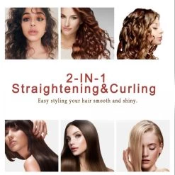 Universal Épingle à Cheveux Lisser 2 Dans 1 Spirale Ondulée Fer à Friser Pro... -Électromaison Innovante pingle a cheveux lisser 2 dans 1 spirale ondulee fer a friser professionnel coiffeur mode outil de stylisation fer a friser 12241158 32550834 1140x1140
