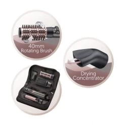 Remington AS8606 Brosse Soufflante Rotative Curl&Straight Confidence, ... -Électromaison Innovante remington as8606 brosse soufflante rotative curletstraight confidence brosse plate seche cheveux et fer a boucler 4en1 10720220 27909980 1140x1140
