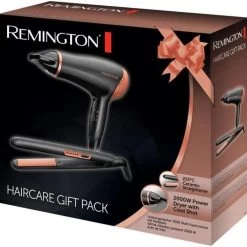 REMINGTON D3012GP Coffret Cadeau - Seche Cheveux Ionique 2000W Et Liss... -Électromaison Innovante remington d3012gp coffret cadeau seche cheveux ionique 2000w et lisseur plaques flottantes ceramic 2572442 23288563 1140x1140