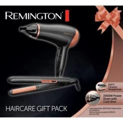 REMINGTON D3012GP Coffret Cadeau - Seche Cheveux Ionique 2000W Et Liss... -Électromaison Innovante remington d3012gp coffret cadeau seche cheveux ionique 2000w et lisseur plaques flottantes ceramic 2572442 23288565 1140x1140