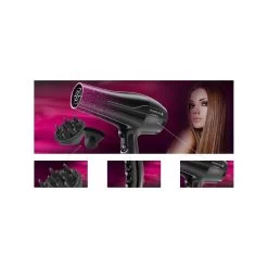 REMINGTON D5950 Seche-Cheveux Ionique Pro Air 2200W, Leger, Grille Cer...