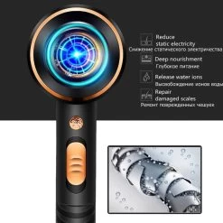 Universal Sèche-cheveux 4000W Sèche-cheveux électriques Professionnels Sèche... -Électromaison Innovante seche cheveux 4000w seche cheveux electriques professionnels seche bouteilles puissantes chaudair froid coiffeur seche cheveux outil de sechagele noir 11646640 30658952 1140x1140