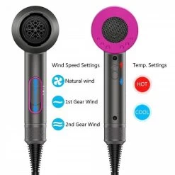 Universal Sèche-cheveux à Ions, Sèche-cheveux Professionnel 1800W Séchage Ra... -Électromaison Innovante seche cheveux a ions seche cheveux professionnel 1800w sechage rapidele noir 11854004 31339208 1140x1140