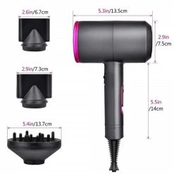 Universal Sèche-cheveux à Ions, Sèche-cheveux Professionnel 1800W Séchage Ra... -Électromaison Innovante seche cheveux a ions seche cheveux professionnel 1800w sechage rapidele noir 11854004 31339210 1140x1140