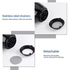 Universal Sèche-cheveux électriques Multifonctions 850W Sèche-cheveux Profess... -Électromaison Innovante seche cheveux electriques multifonctions 850w seche cheveux professionnels 2 vent 3 fortification thermique seche cheveux salon coiffure outil 220v le noir 11646816 30659822 1140x1140