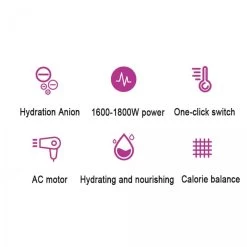 Universal Sèche-cheveux Ioniques Sèche-cheveux Puissants 2 Vitesses 3 Chauffag... -Électromaison Innovante seche cheveux ioniques seche cheveux puissants 2 vitesses 3 chauffage salon seche cheveux domestique pour sechage rapide styling souffleur et diffuseurgris 11853920 31338790 1140x1140