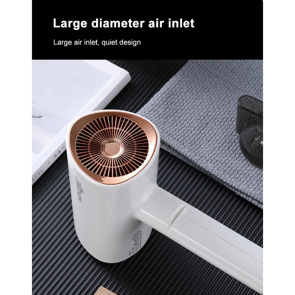 Universal Sèche-cheveux Pliable 1800W Puissant Sèche-cheveux Air Chaud/froid S... 6 Universal Sèche-cheveux Pliable 1800W Puissant Sèche-cheveux Air Chaud/froid S... – Image 4