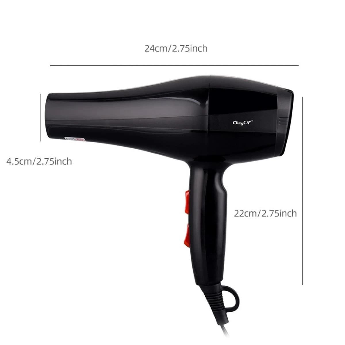 Universal Sèche-cheveux Professionnel 220V Sèche-cheveux à L'air Chaud Et Fro... 4 Universal Sèche-cheveux Professionnel 220V Sèche-cheveux à L'air Chaud Et Fro... – Image 2