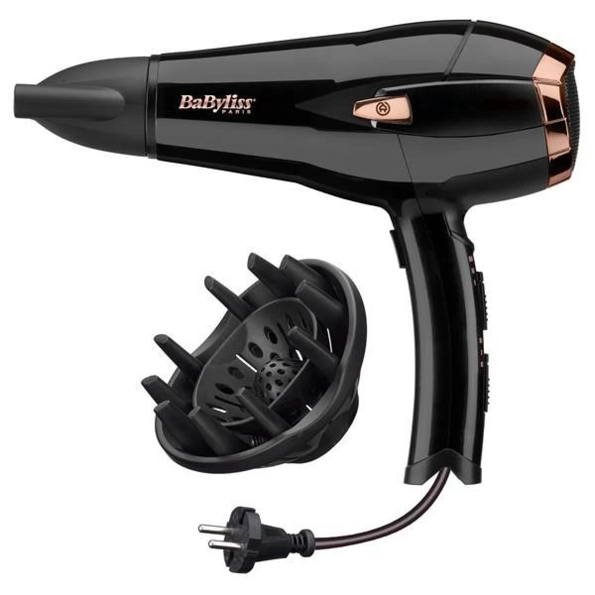 Sèche-cheveux 2000w Ionic Noir - D373e - BABYLISS PARIS 3 Sèche-cheveux 2000w Ionic Noir - D373e - BABYLISS PARIS