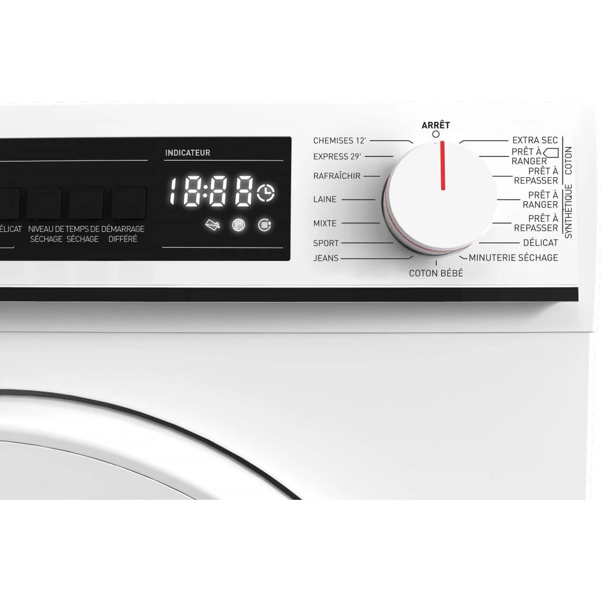 Sèche-linge Frontal SHARP KDNCB7S7PW9 4 Sèche-linge Frontal SHARP KDNCB7S7PW9 – Image 2