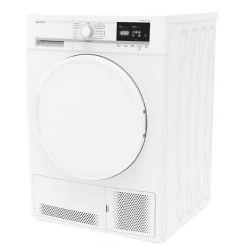 Sèche-linge à Condensation 60cm 8kg B Blanc - Kdgcb8s7pw9 - SHARP -Électromaison Innovante sharp kdgcb8s7pw9 6961658 23343733 1140x1140