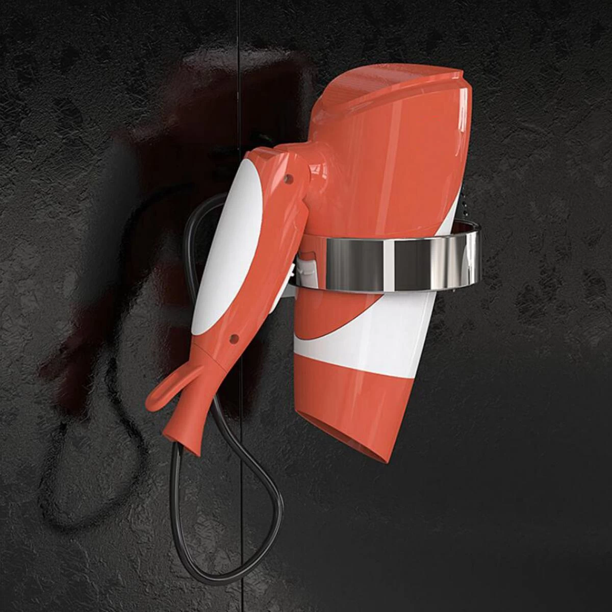 Support De Sèche-cheveux Support De Sèche-cheveux De Salle De Bains ... 4 Support De Sèche-cheveux Support De Sèche-cheveux De Salle De Bains ... – Image 2