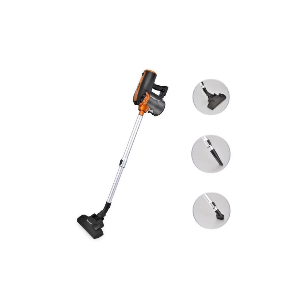 TECHWOOD TAS-655 Aspirateur Balai Et A Main - 600W - 500 Ml - A - Oran... 3 TECHWOOD TAS-655 Aspirateur Balai Et A Main - 600W - 500 Ml - A - Oran...