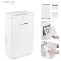 TROTEC Déshumidificateur D'air TTK 53 E Pour 31 M² Max. Absorbeur D'...