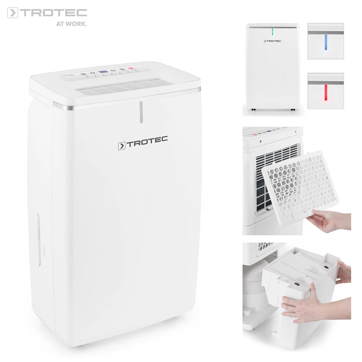 TROTEC Déshumidificateur D'air TTK 53 E Pour 31 M² Max. Absorbeur D'... 3 TROTEC Déshumidificateur D'air TTK 53 E Pour 31 M² Max. Absorbeur D'...