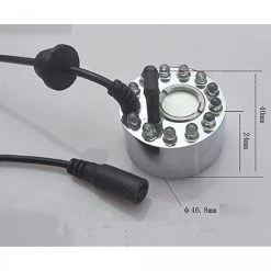 Universal Ultrasonic Mist Maker Fogger Air Humidifier 12 Led Fountain Fountain P... 9 Universal Ultrasonic Mist Maker Fogger Air Humidifier 12 Led Fountain Fountain P... -Électromaison Innovante ultrasonic mist maker fogger air humidifier 12 led fountain fountain pond with silver ac adapter 12490930 33356298 1140x1140