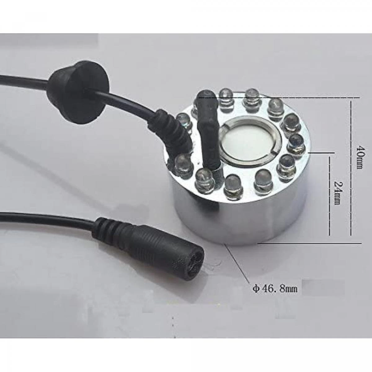 Universal Ultrasonic Mist Maker Fogger Air Humidifier 12 Led Fountain Fountain P... 6 Universal Ultrasonic Mist Maker Fogger Air Humidifier 12 Led Fountain Fountain P... – Image 4