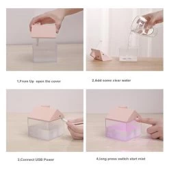 Universal USB Hous 250ml Ultrasons Air Mist Fabricant Arôme Portable Huile Esse... -Électromaison Innovante usb hous 250ml ultrasons air mist fabricant arome portable huile essentielle diffuseur couleur veilleuse humidificateur humidificateur 12491392 33358466 1140x1140