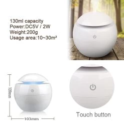 Universal Variable Aromathérapie Diffuseur D'huiles Essentielles Mini USB Humid... -Électromaison Innovante variable aromatherapie diffuseur dhuiles essentielles mini usb humidificateur dair portable ultrasonic atomizer humidificateur dair led n 12490992 33356594 1140x1140