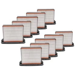 Vhbw Lot De 10x Filtres D'aspirateur Compatible Avec Metabo ASR 35 H A...