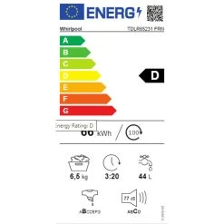 Lave-linge Top 6.5kg 1200 Tours/min - Tdlr65231frn - WHIRLPOOL -Électromaison Innovante whirlpool tdlr65231frn 5972164 42656 1140x1140